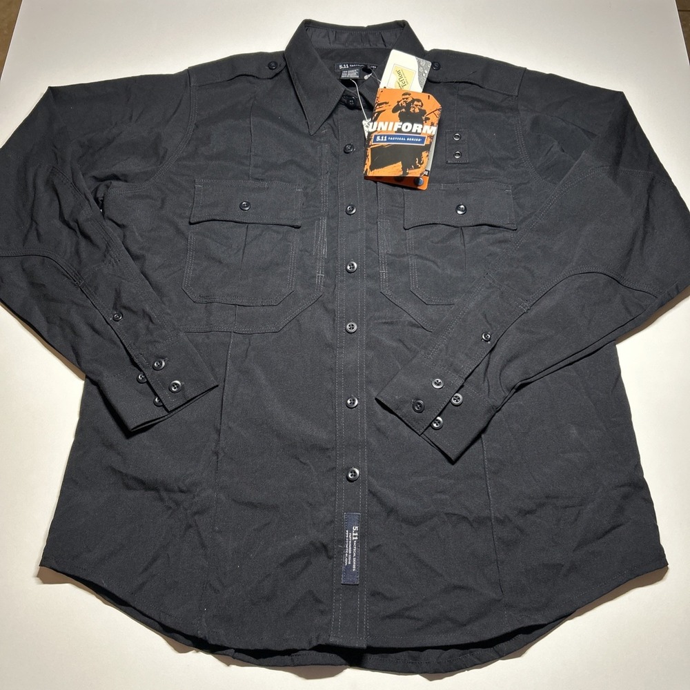 5.11 Tactical Women's Large Class-B Long Sleeve Shirt Midnight Navy 32048